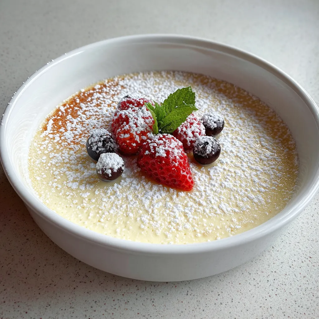 Une assiette de crème chantilly avec des fruits frais.