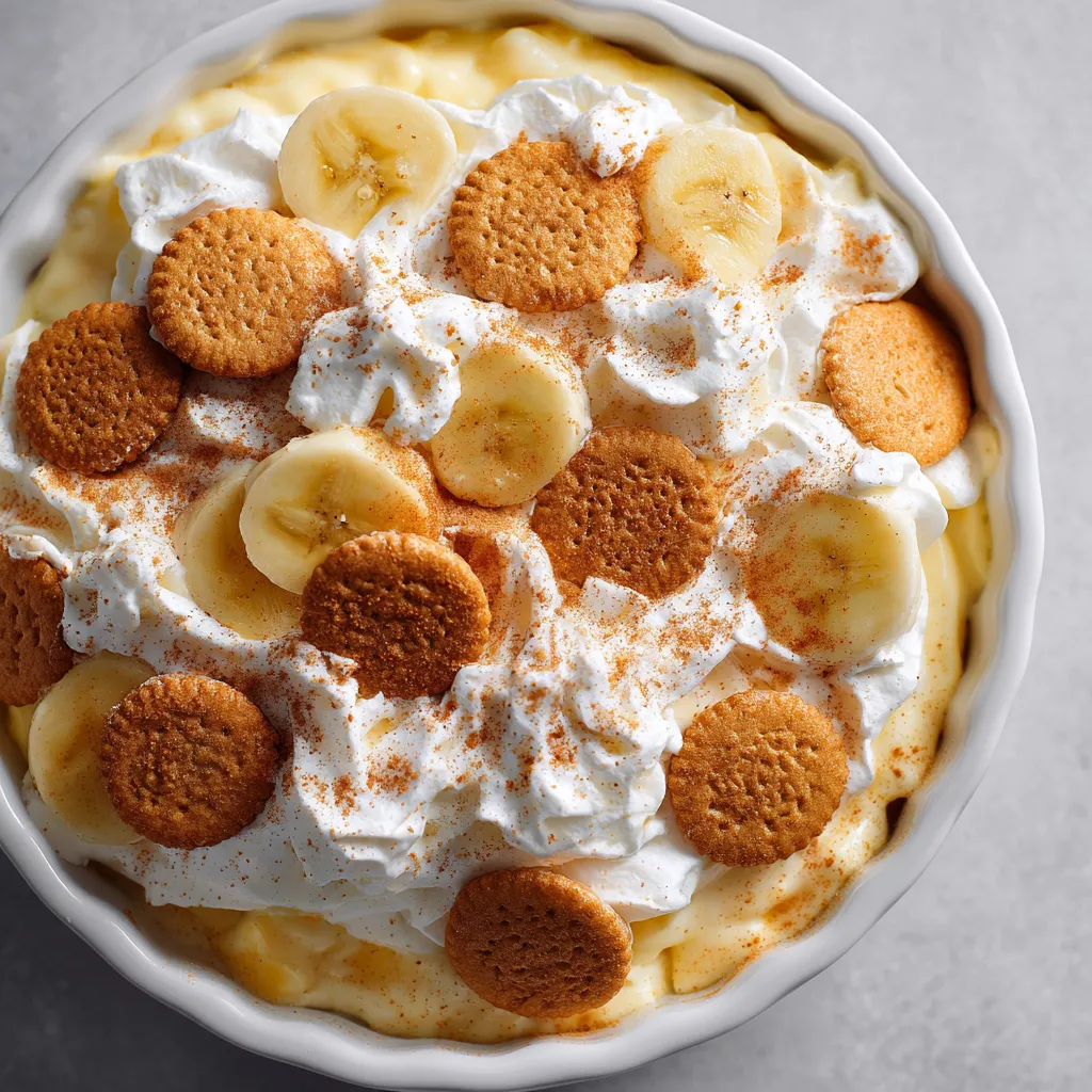 Une tarte aux bananas et croutons.