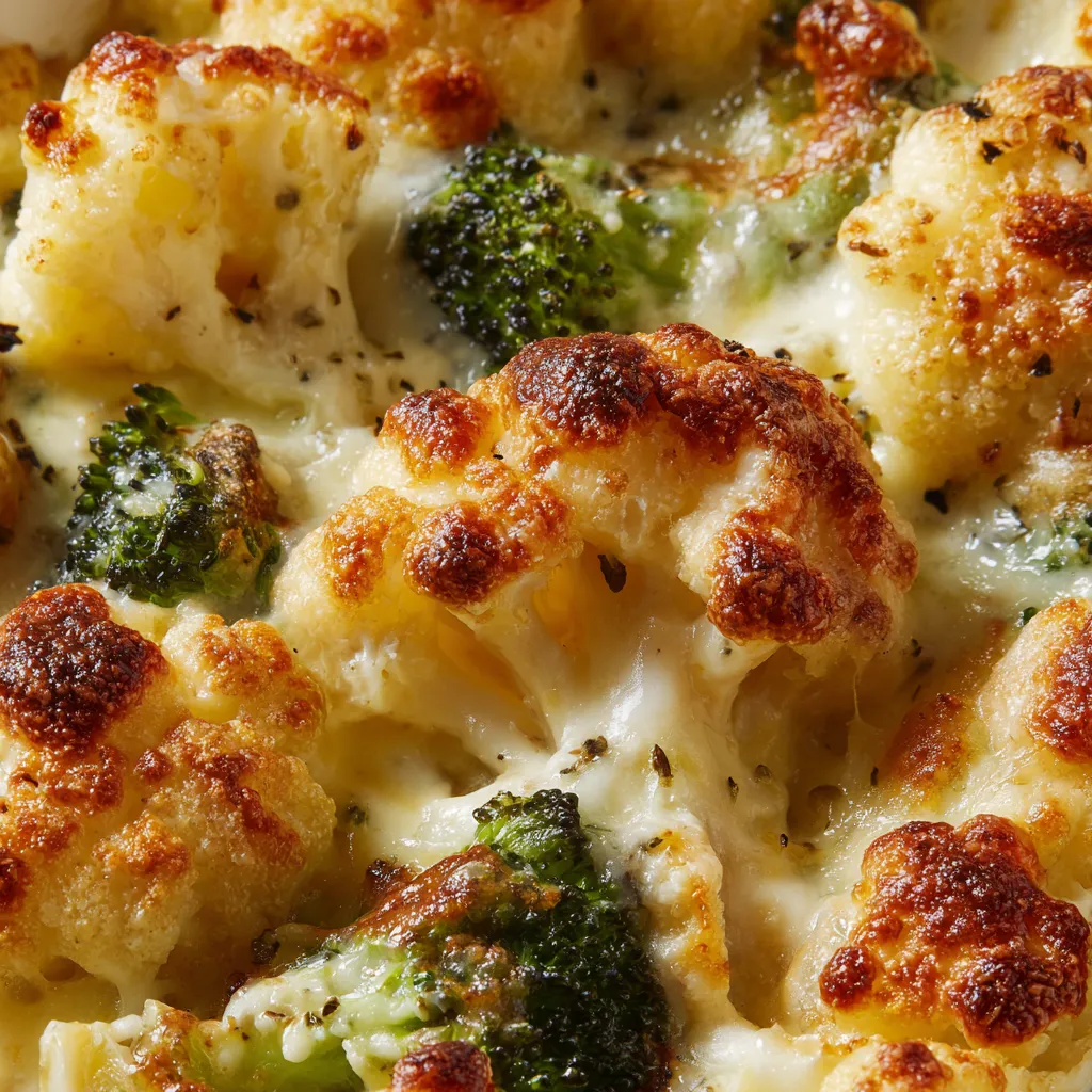 Une pizza avec des légumes et du fromage.