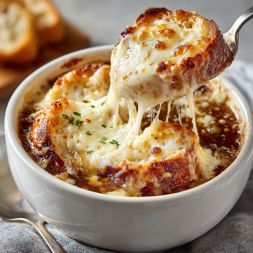 A bowl of food with a spoon in it.