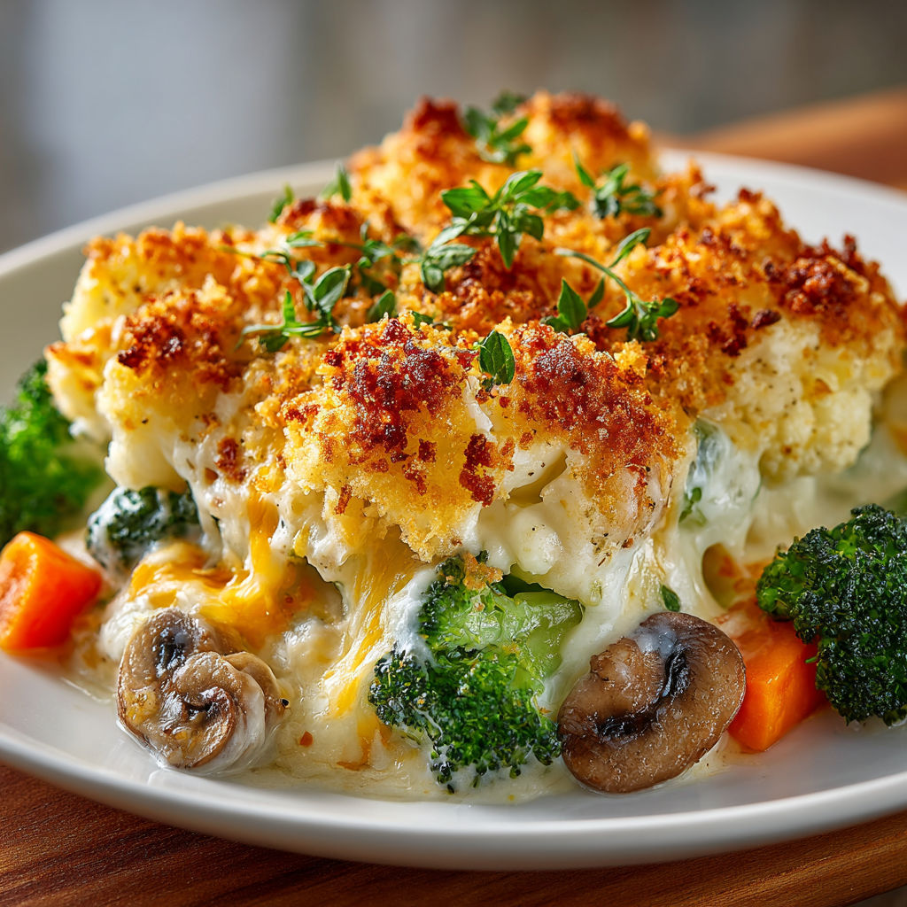 A plate of food with broccoli and mushrooms.