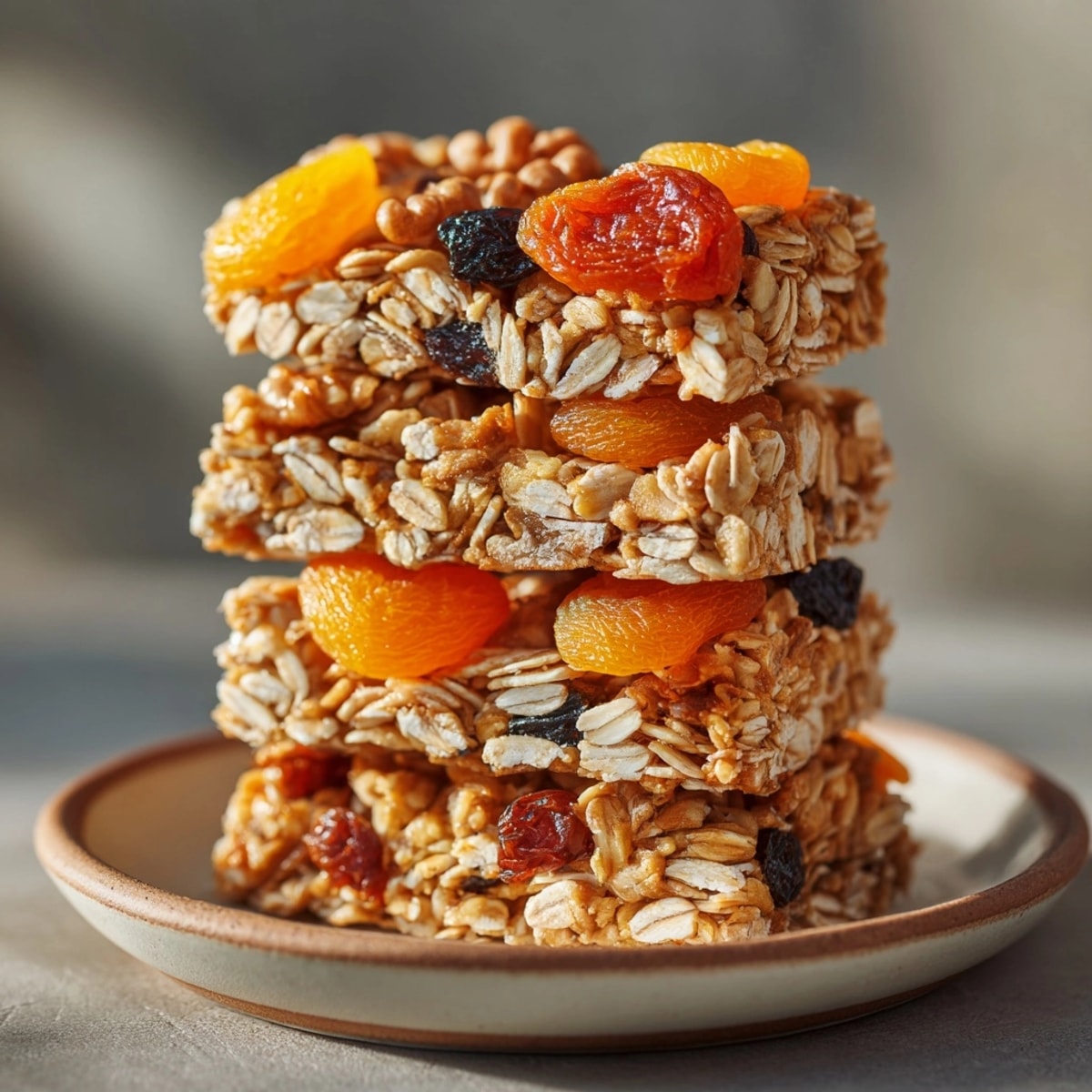 Granola maison healthy : un mélange doré et croustillant, prêt pour un yaourt matinal.