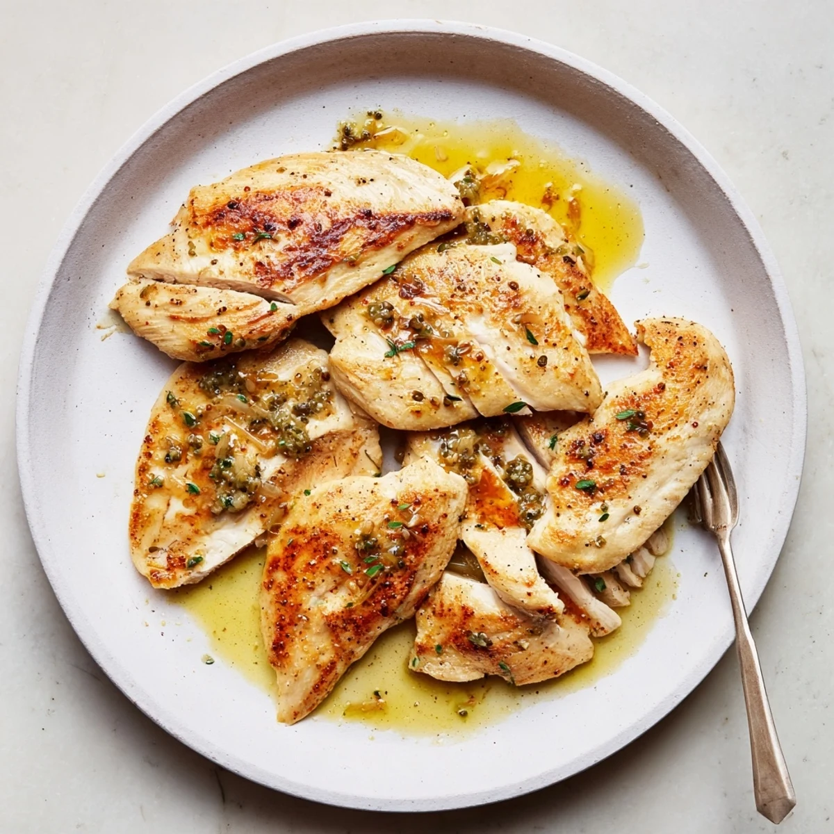 Recette de poulet à la moutarde, crémeuse et savoureuse, parfaite avec du riz.
