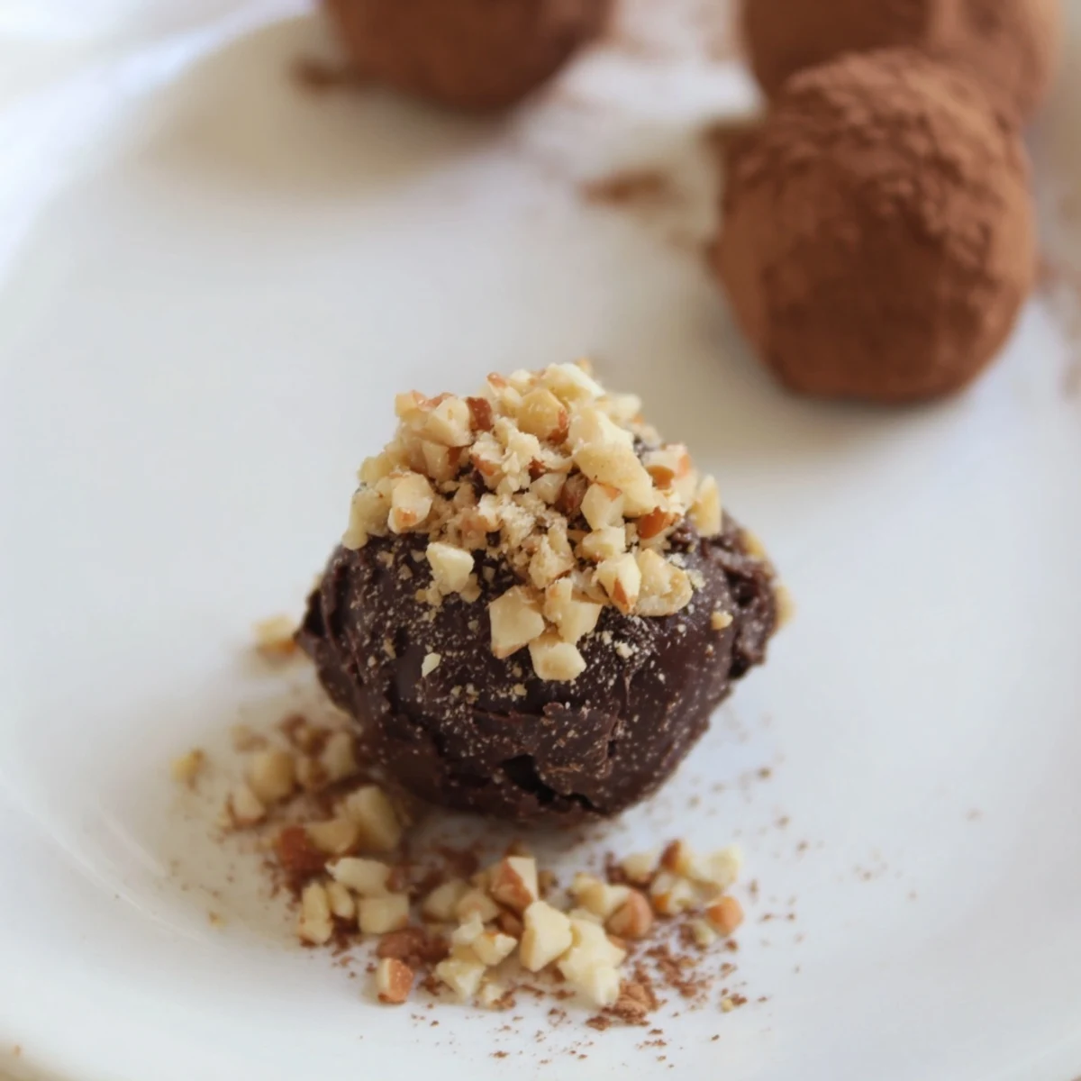 Here are your 3 ALT image texts for "Express Chestnut Truffle Bites":