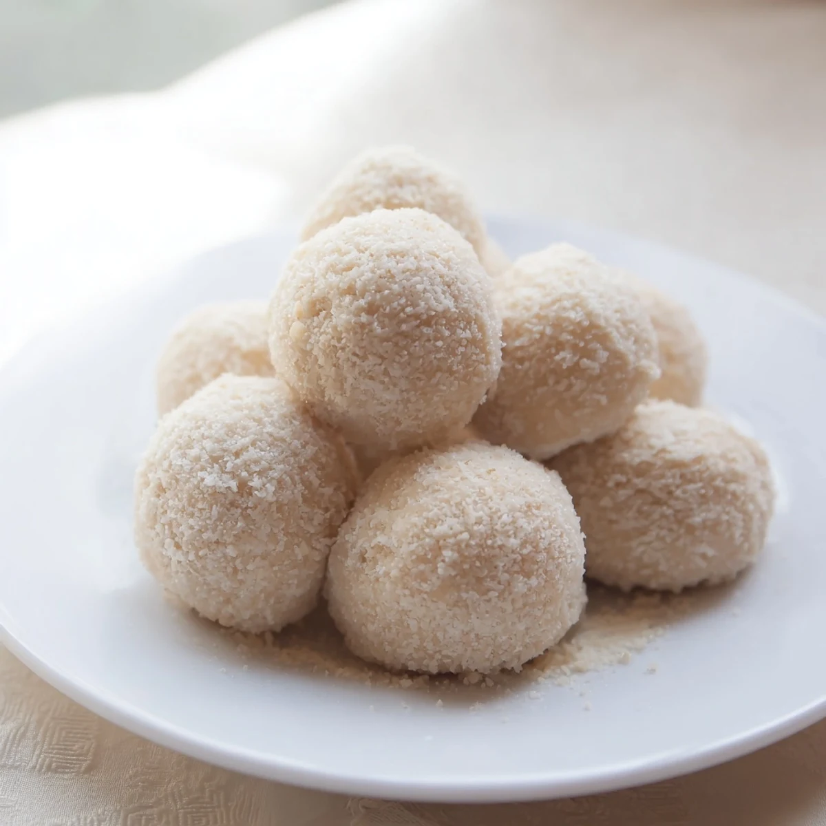 Close-up of crispy, airy lightened Oyster Cream Crackers, perfect for dipping or enjoying as a snack.