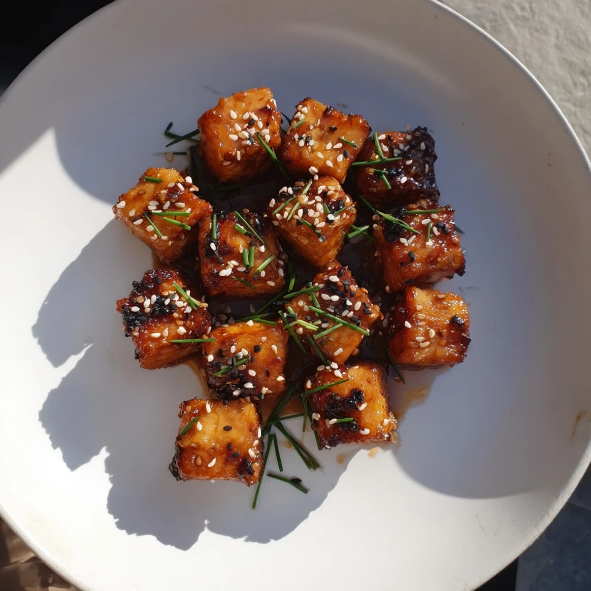 Golden brown Air Fryer Turkey/Chicken Bites, a savory and sweet appetizer perfect for sharing or easy lunches.