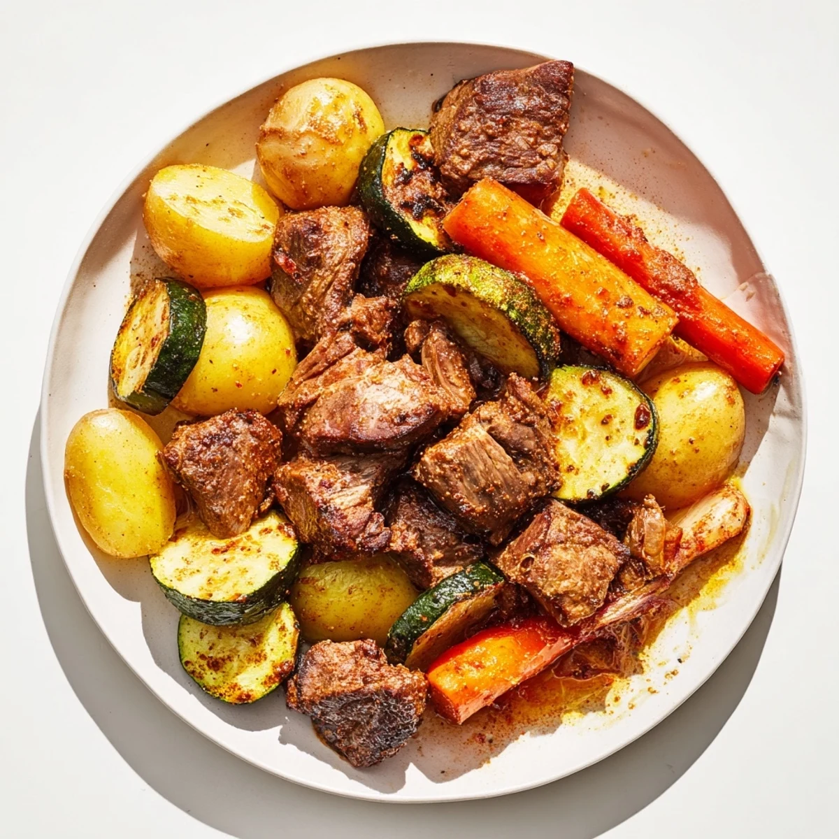 Juicy Jordanian Zarb with tender lamb and roasted vegetables, perfect for a family feast.