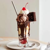 Silly Bûche de Noël Soda Float