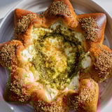 Star Pesto Dip Cracker Edges