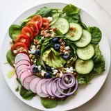 Fibonacci fan salade gourmande