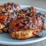 Honey Garlic Chicken Thighs