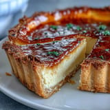 Rich Quick Classic Pastry Flan, a tender crust with smooth custard.