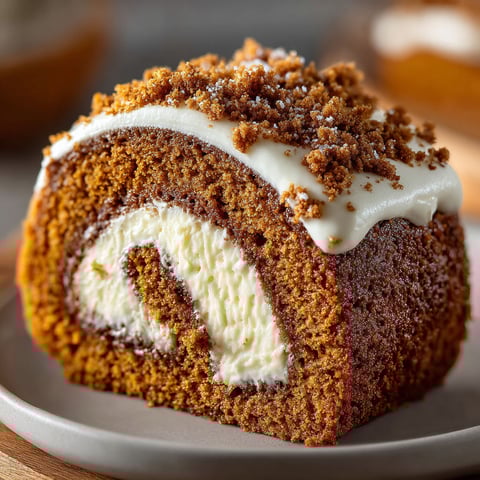 Silly Cake Gingerbread Cookie Cake Roll