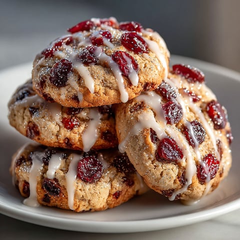 A stack of cookies with a glaze and sparkle dust.