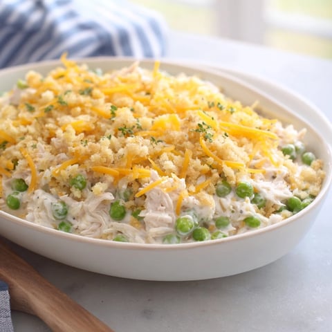 Here are the 3 ALT image texts for the 3-Step Tuna and Rice Casserole recipe: