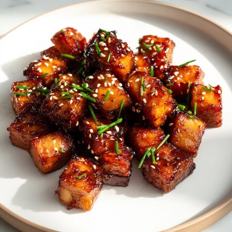 Air Fryer Turkey/Chicken Bites glistening with a honey-soy glaze, ready to enjoy as a flavorful appetizer.