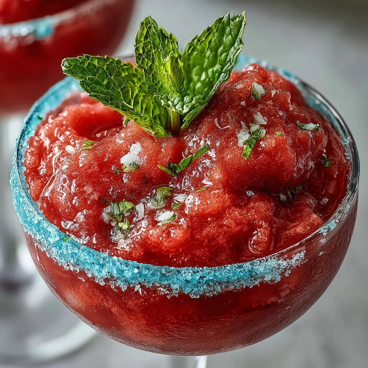 Boisson glacée aux fraises et sucre citronné, un mocktail rafraîchissant parfait pour l'été.