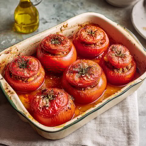 Une casserole contenant des tomates est sur une table.