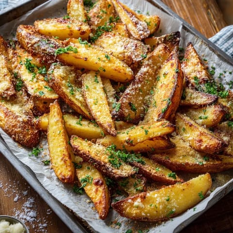 Une plaque contenant des pommes de terre frites.