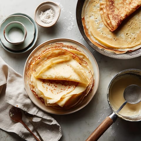 Une table avec des pains grillés et des pots de sucre.