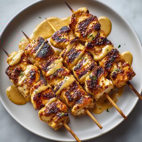 A plate of food with a sauce on it.