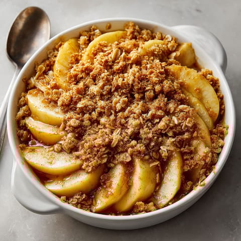 A bowl of food with a spoon in it.