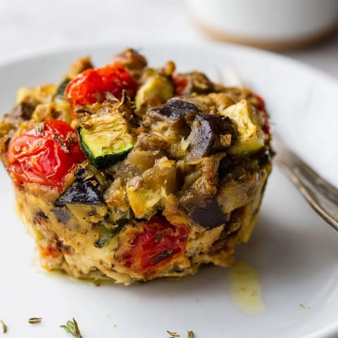 Muffins Veganes Ratatouille Savoureux