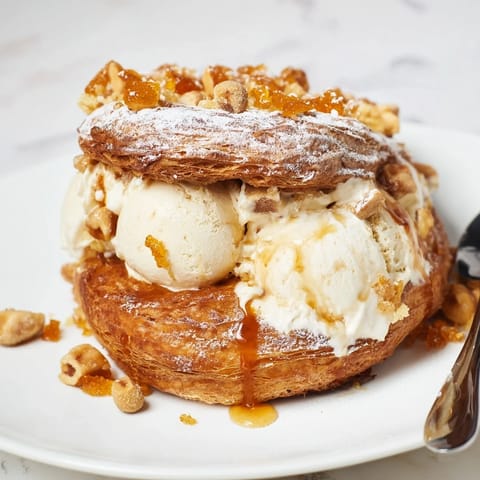 Paris-Brest gingembre soda glace