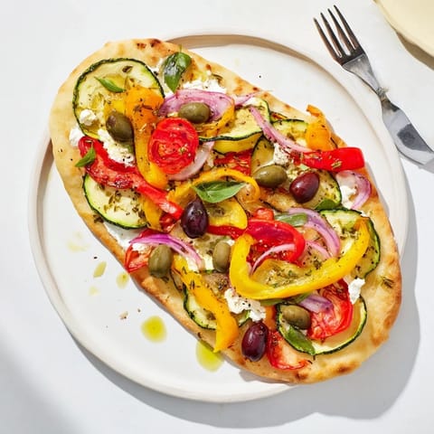 Focaccia légumes herbes Provence