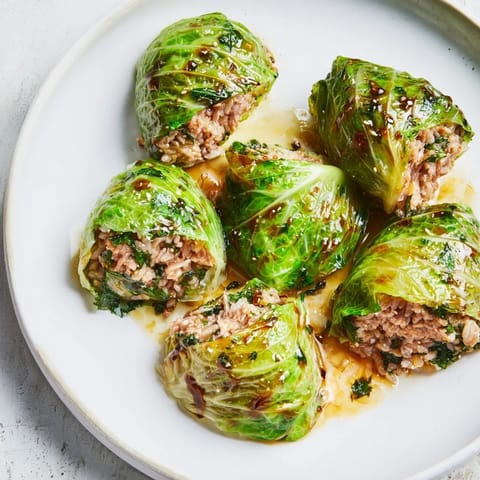 Chou Farci Miso-Maple Glaze