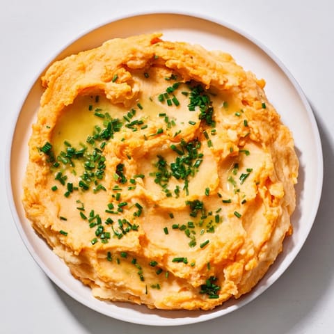 Purée patate douce céleri