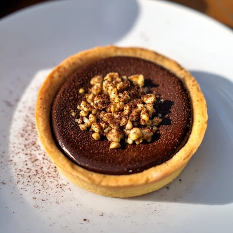 Tarte châtaigne chocolat