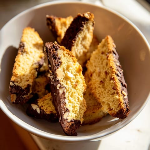 French hazelnut biscotti airfryer