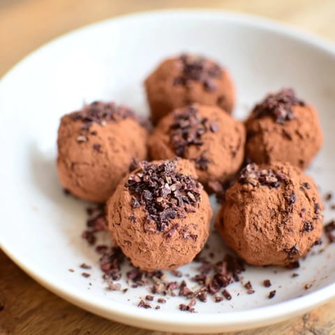 Bouchées express châtaigne truffe