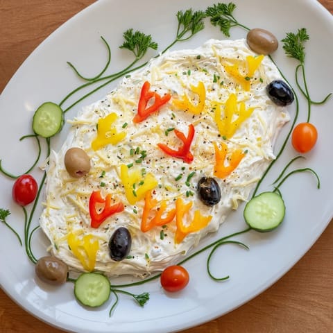 Plateau apéritif lumières festives