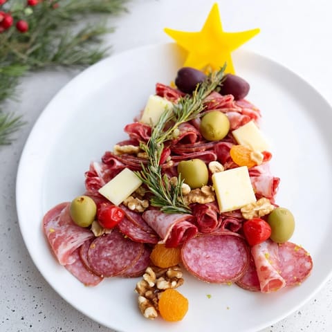 Sapin charcuterie fêtes