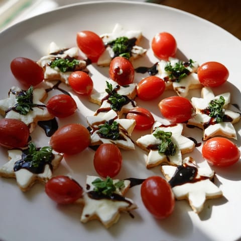 Star-Shaped Caprese Skewers