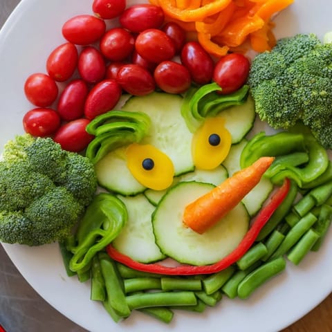 Savory Grinch Face Veggie