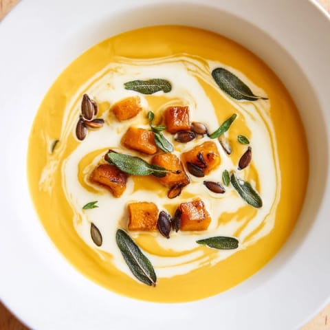 Velouté butternut sauge nougat