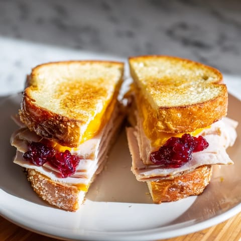 Dinde fumée cheddar canneberge