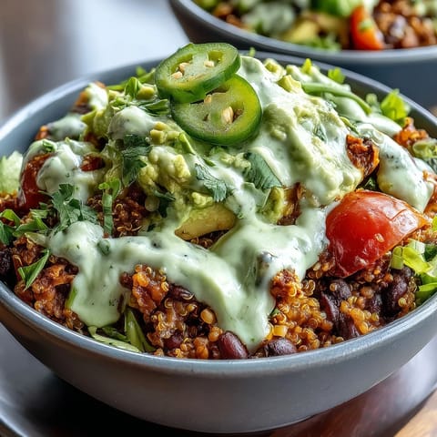 Lentilles quinoa taco avocat