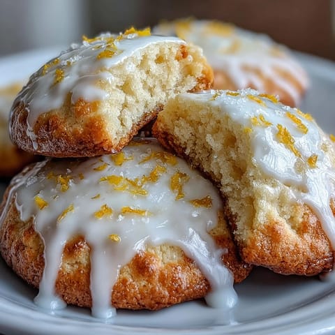 Cottage Cheese Lemon Cookies