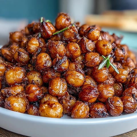 Pois chiches croustillants variés