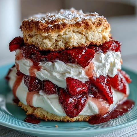 Shortcake fraises classique
