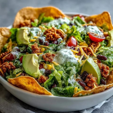 Healthy Easy Taco Salad Bowls