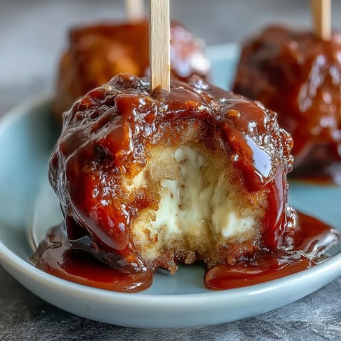 Mini bouchées pomme candy