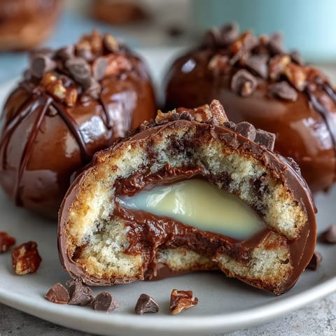 Gros cookies aux pépites de chocolat avec un cœur fondant de Cadbury Creme Egg, parfaits pour Pâques.