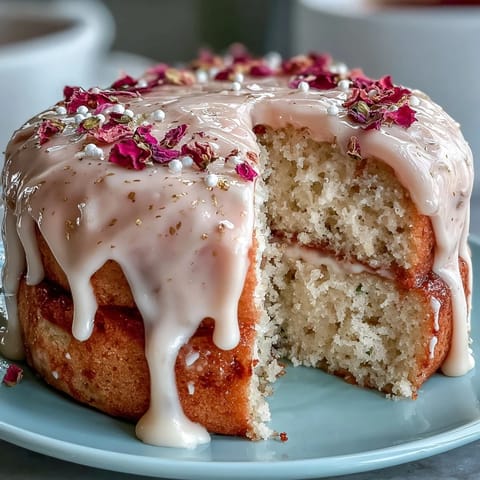 Gâteau velvet rosé fête prénuptiale