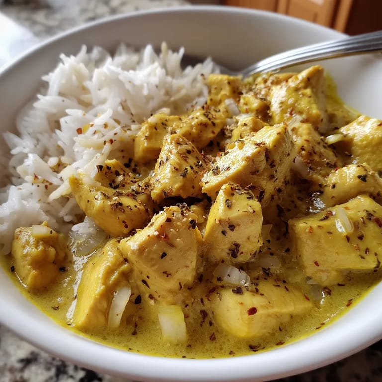 Une assiette de riz et de viande chaude.