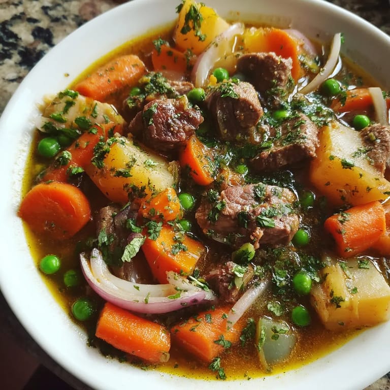 Une assiette de nourriture contenant des légumes et des viandes.
